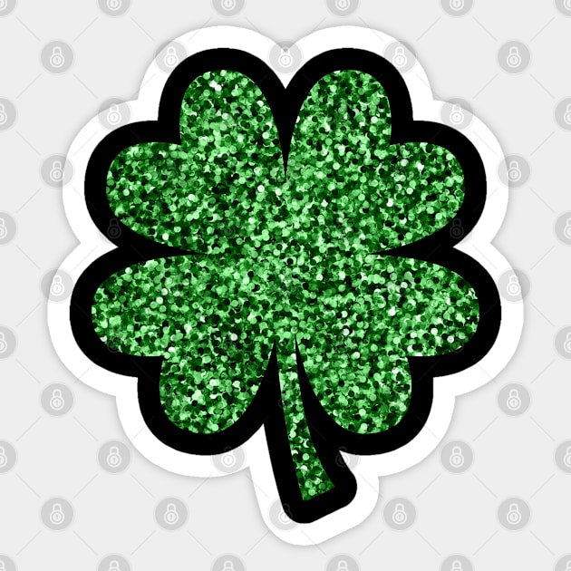 Saint patricks day shamrock Sticker by Indiestyle